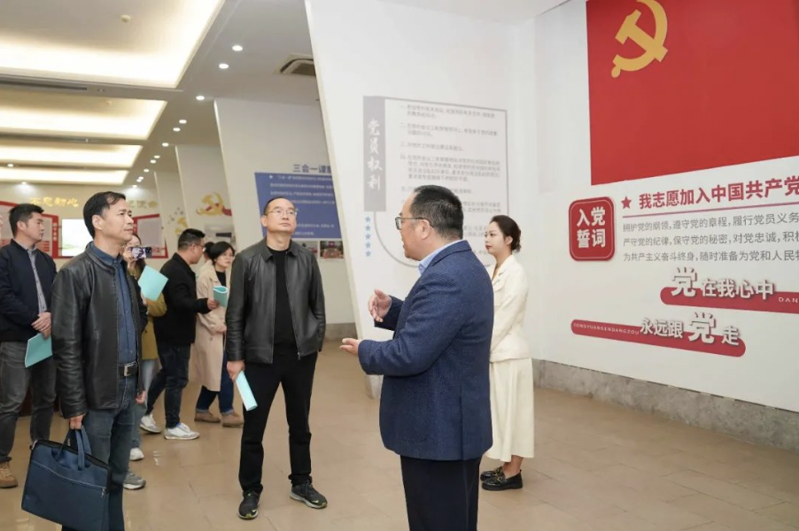 临平区工商联一行来西子电梯考察交流清廉民企工作